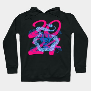 chinese new year 2024 - blue x pink Hoodie